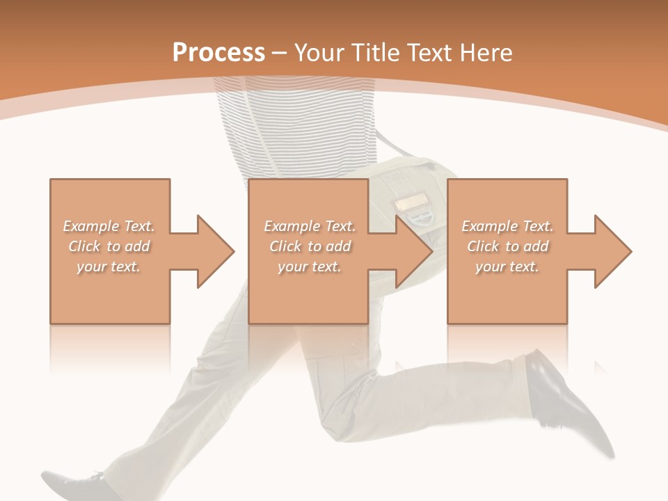 Model Success Cheerful PowerPoint Template
