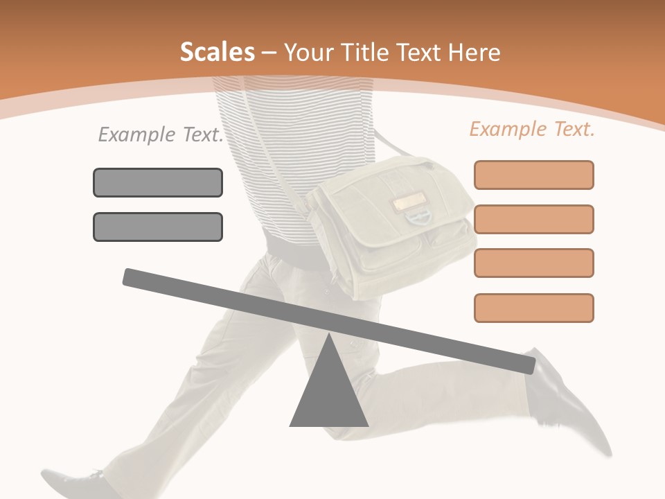 Model Success Cheerful PowerPoint Template