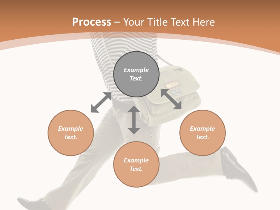 Model Success Cheerful PowerPoint Template