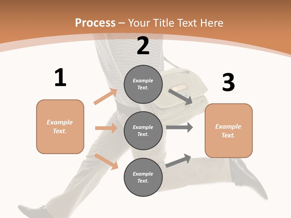 Model Success Cheerful PowerPoint Template