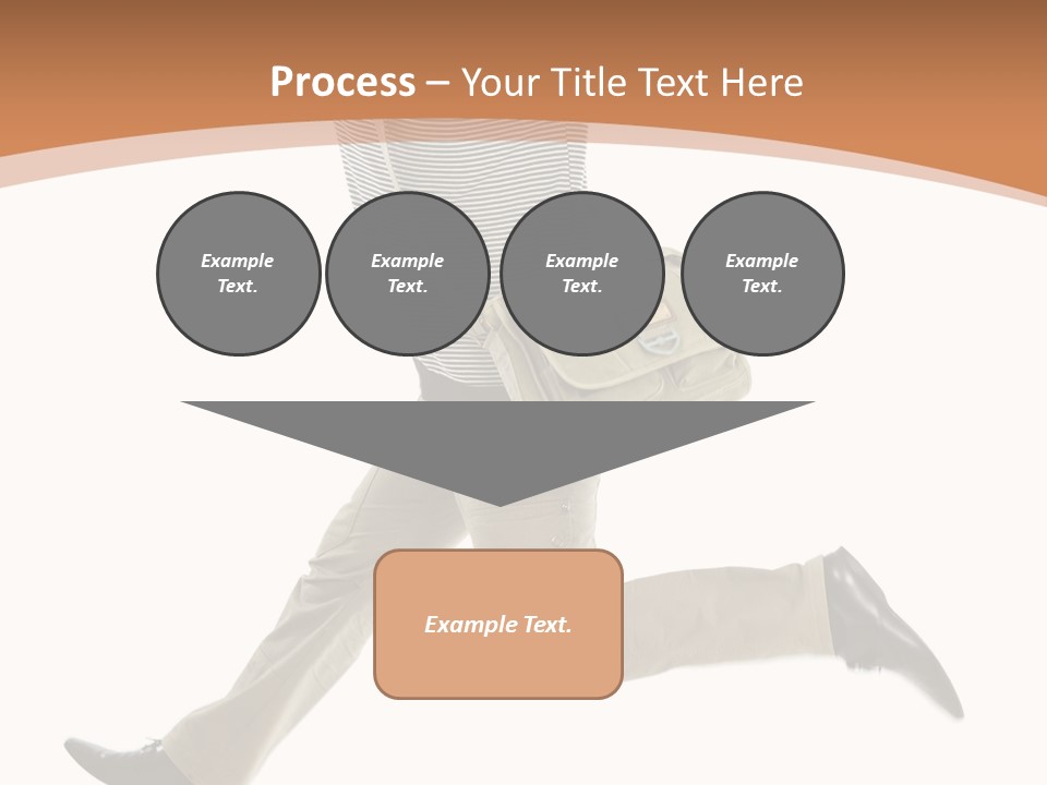 Model Success Cheerful PowerPoint Template