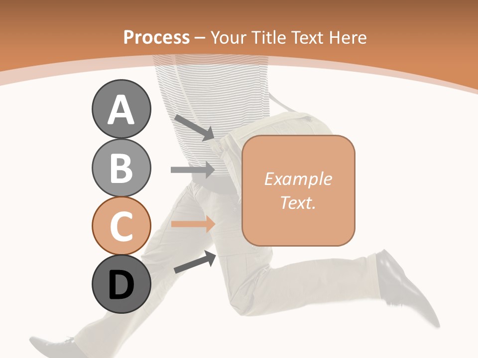 Model Success Cheerful PowerPoint Template