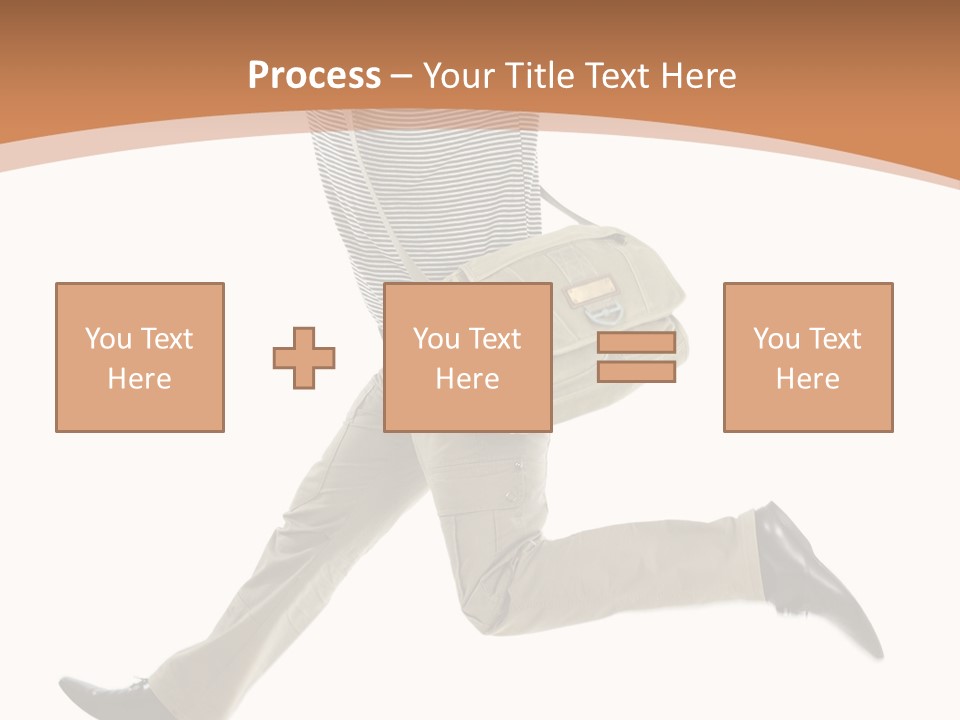 Model Success Cheerful PowerPoint Template