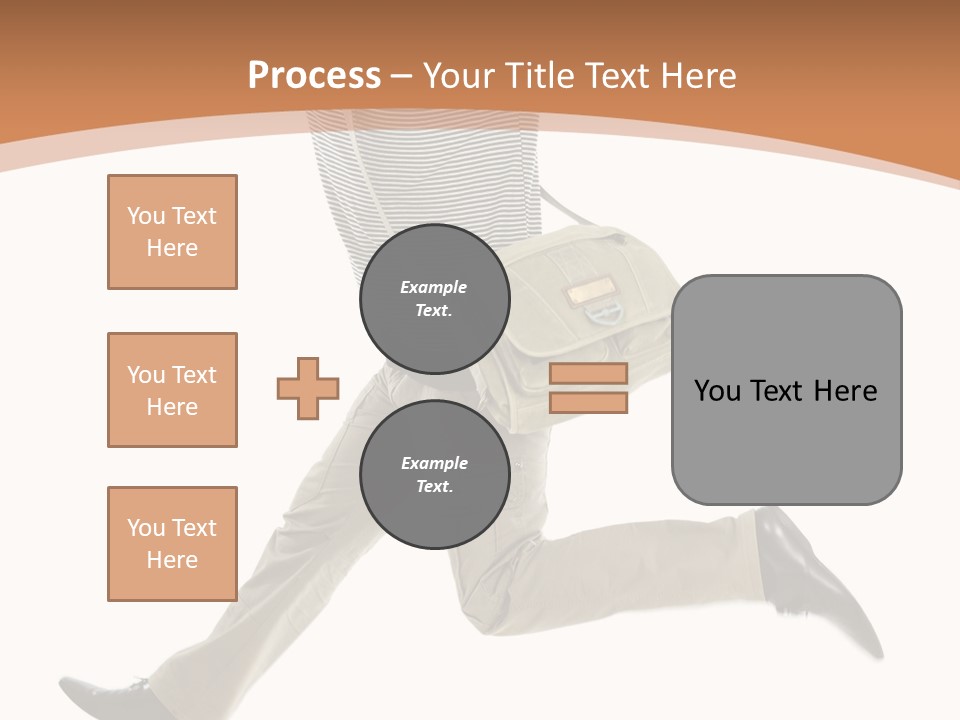 Model Success Cheerful PowerPoint Template