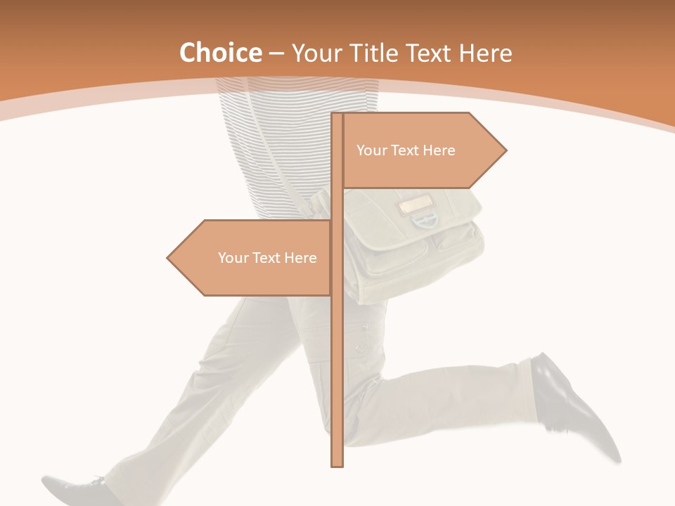 Model Success Cheerful PowerPoint Template