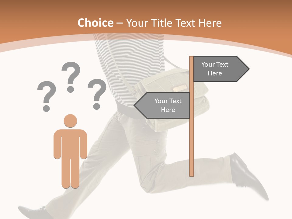 Model Success Cheerful PowerPoint Template
