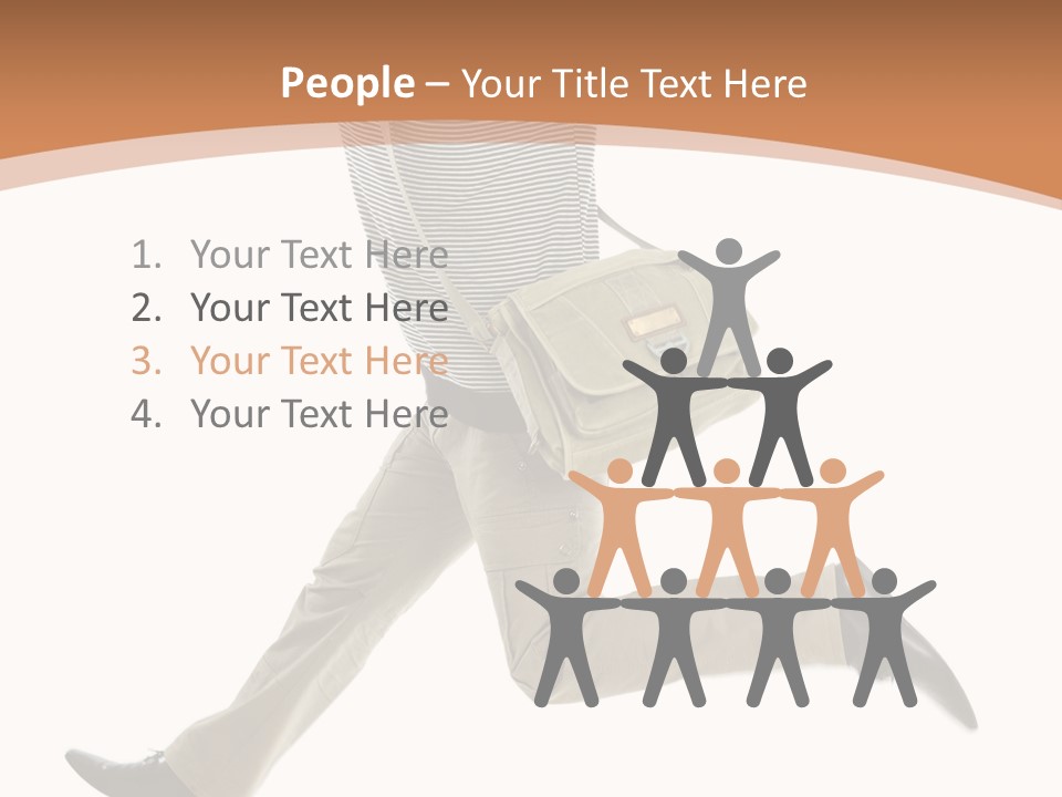 Model Success Cheerful PowerPoint Template