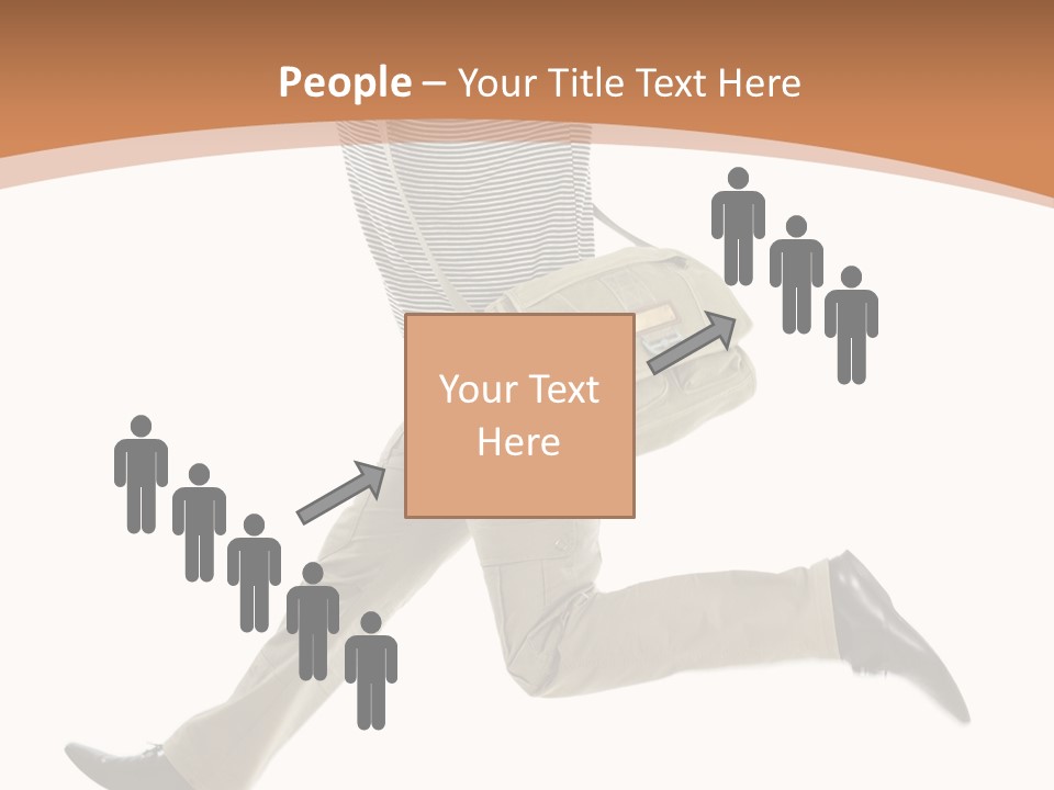 Model Success Cheerful PowerPoint Template