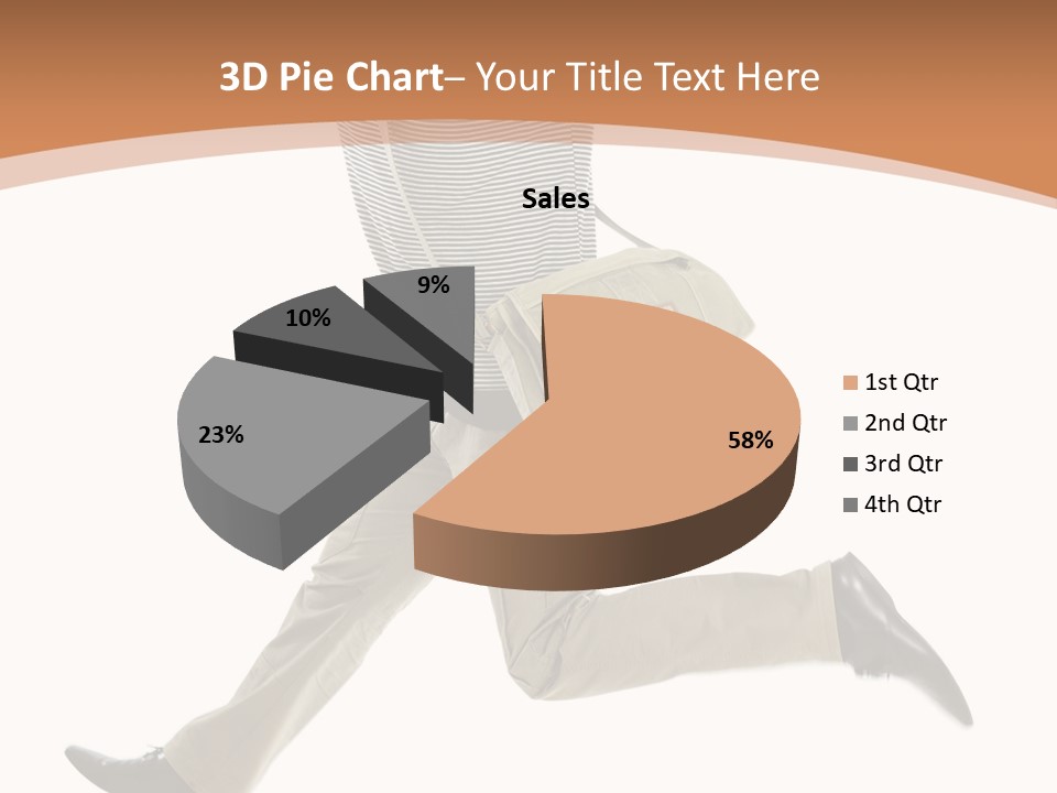 Model Success Cheerful PowerPoint Template