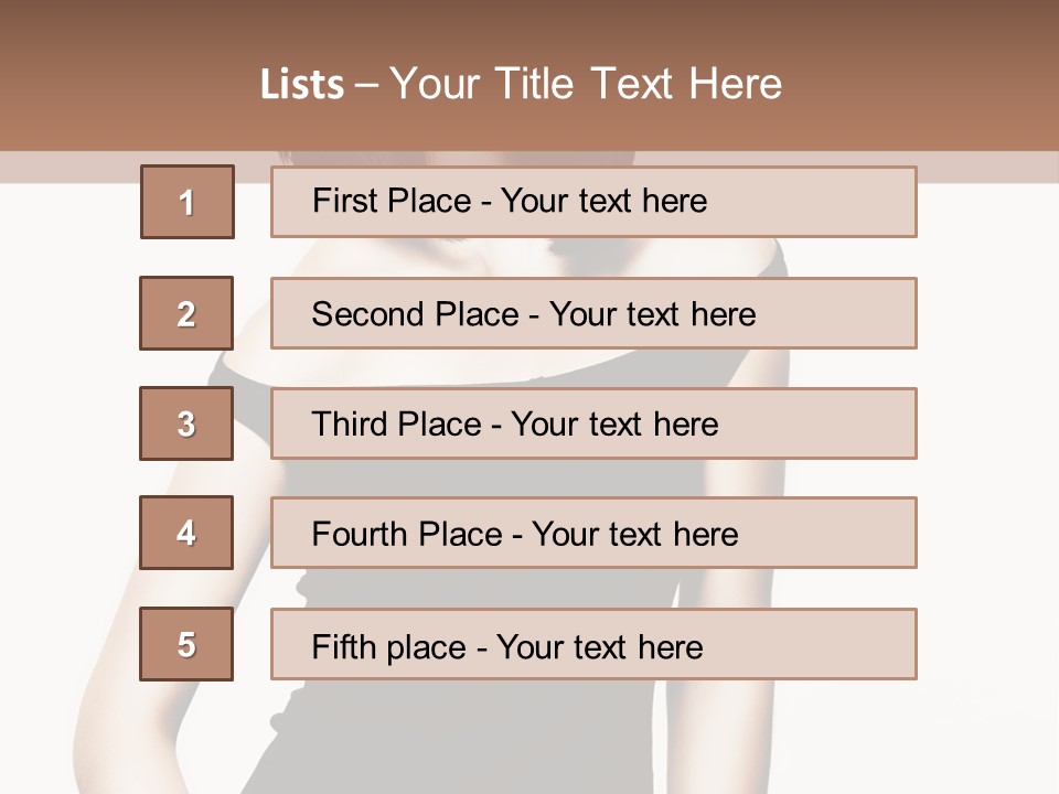 Allure Attractive Makeup PowerPoint Template