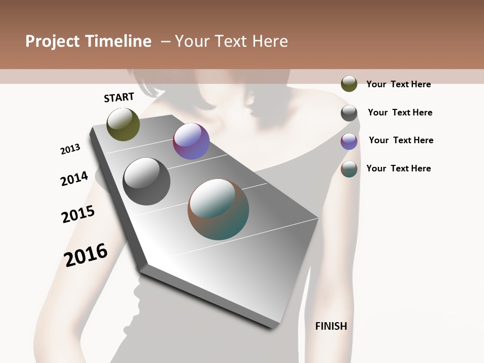 Allure Attractive Makeup PowerPoint Template