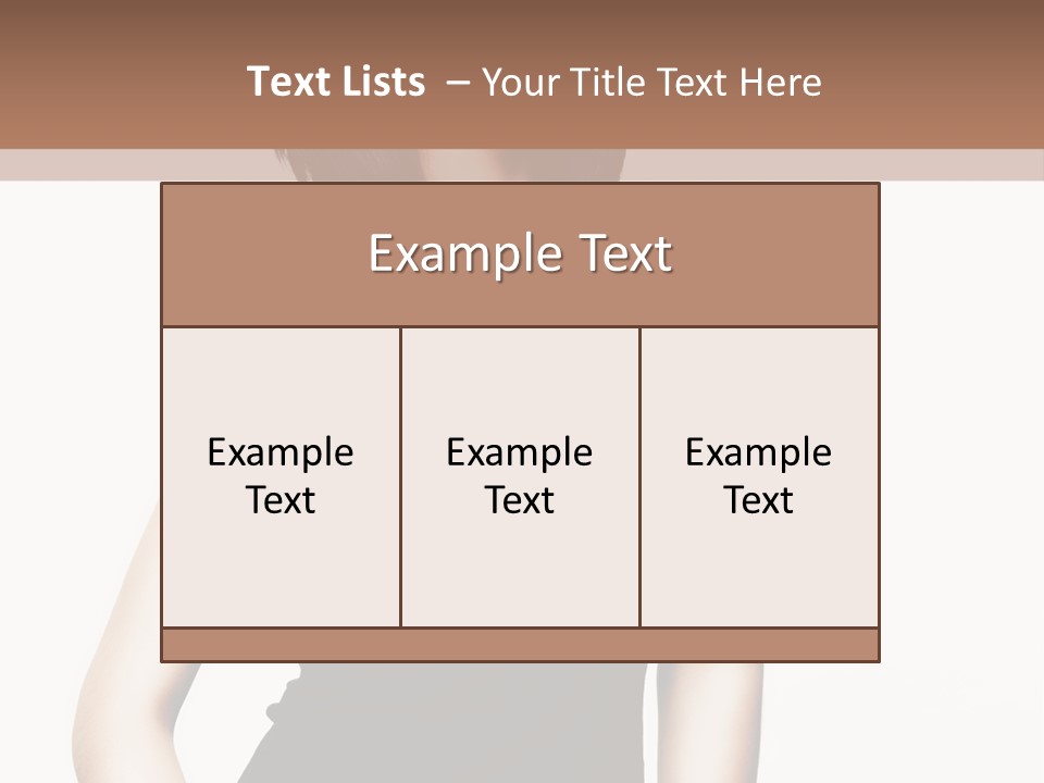 Allure Attractive Makeup PowerPoint Template
