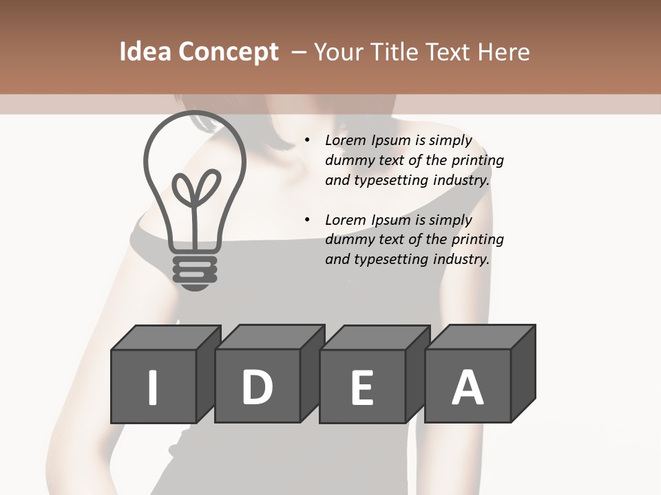 Allure Attractive Makeup PowerPoint Template