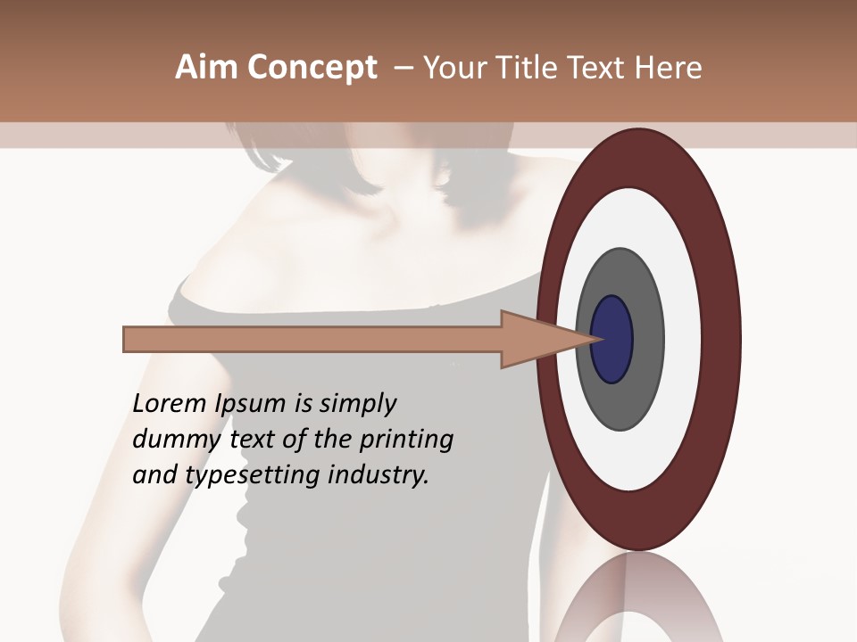 Allure Attractive Makeup PowerPoint Template