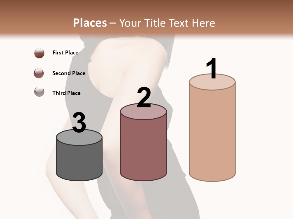 Black Face Makeup PowerPoint Template