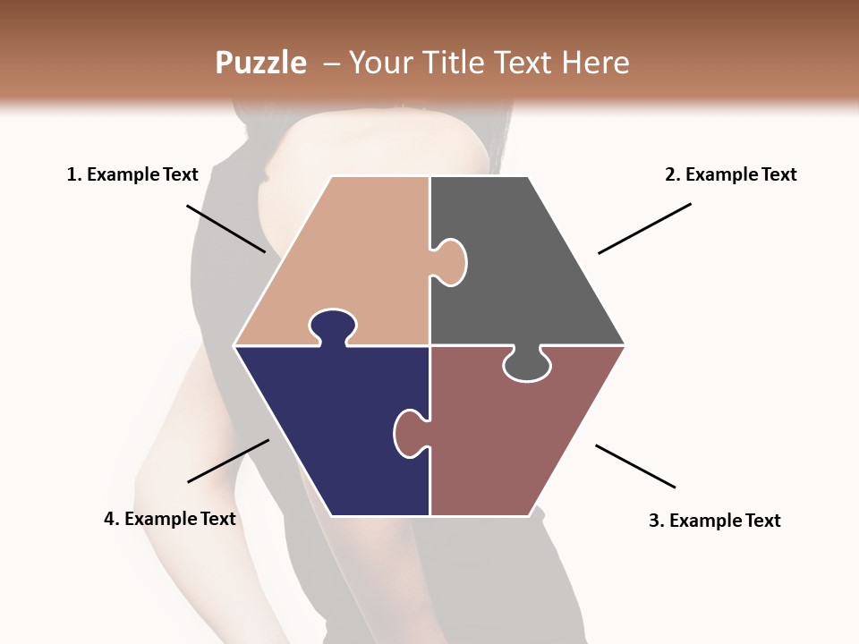 Black Face Makeup PowerPoint Template