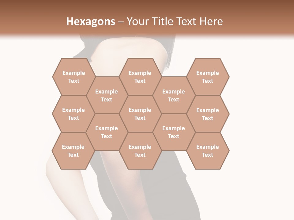 Black Face Makeup PowerPoint Template