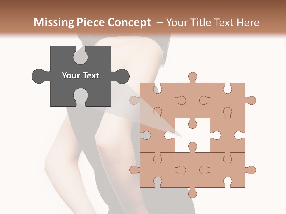 Black Face Makeup PowerPoint Template