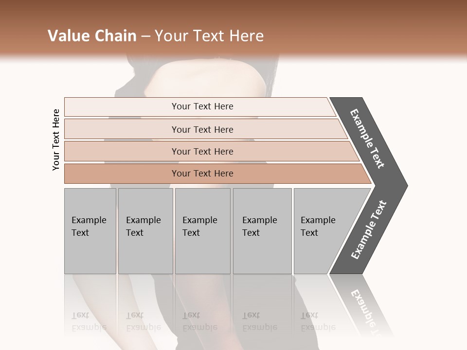 Black Face Makeup PowerPoint Template