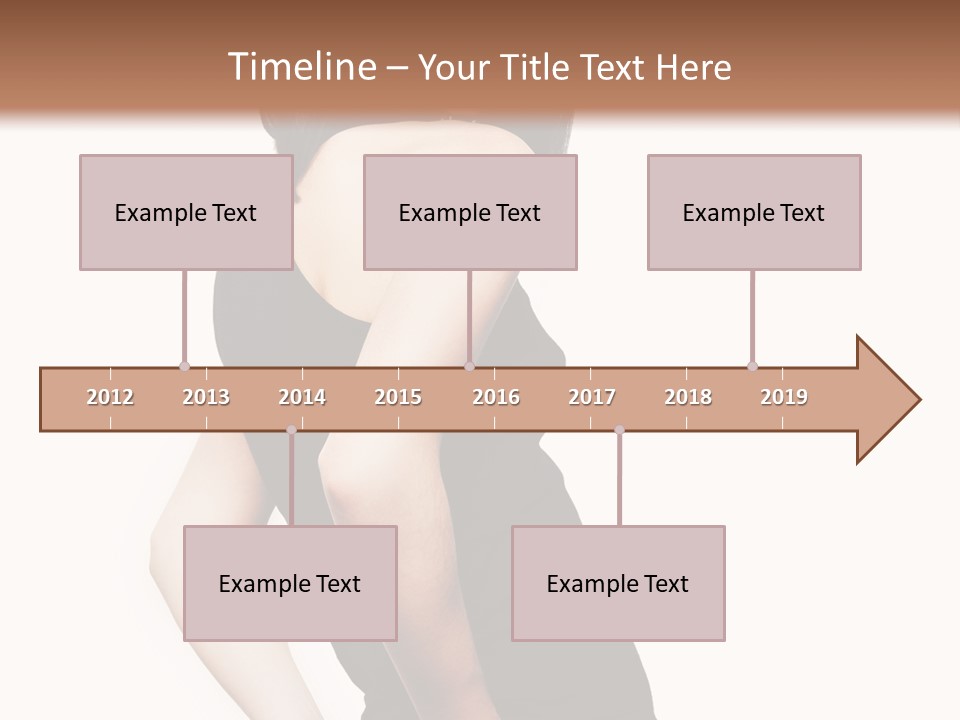 Black Face Makeup PowerPoint Template