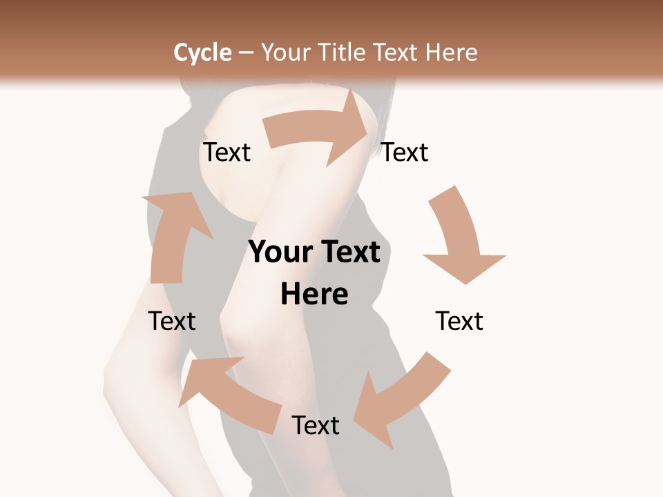 Black Face Makeup PowerPoint Template