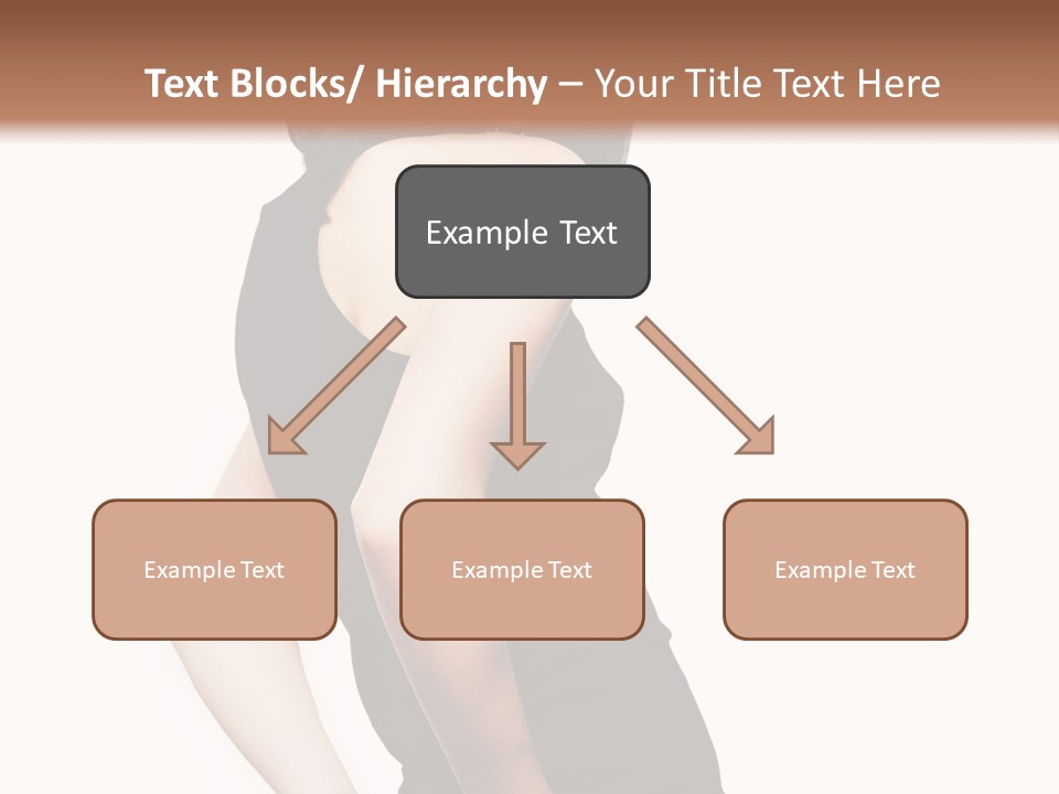 Black Face Makeup PowerPoint Template