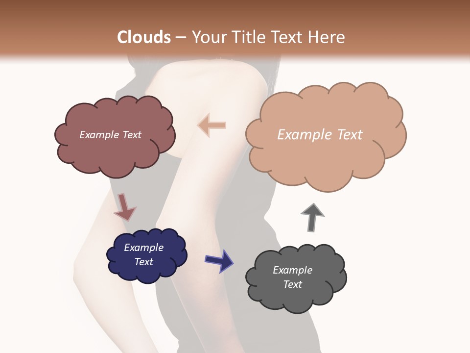 Black Face Makeup PowerPoint Template