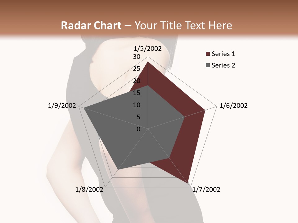 Black Face Makeup PowerPoint Template