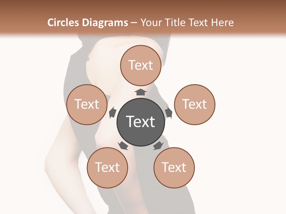 Black Face Makeup PowerPoint Template