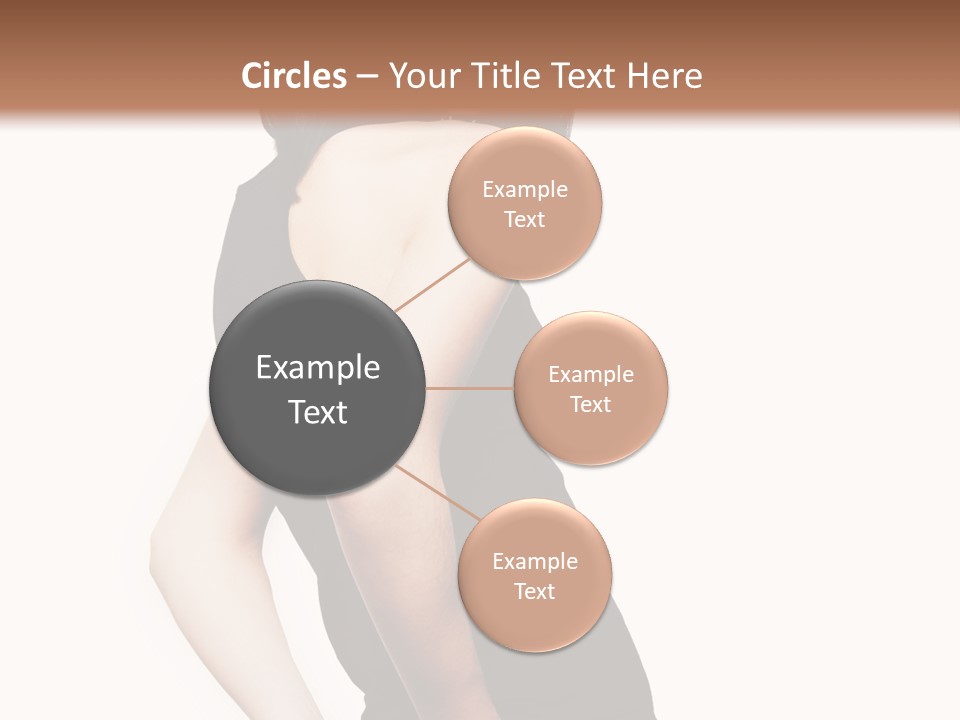 Black Face Makeup PowerPoint Template