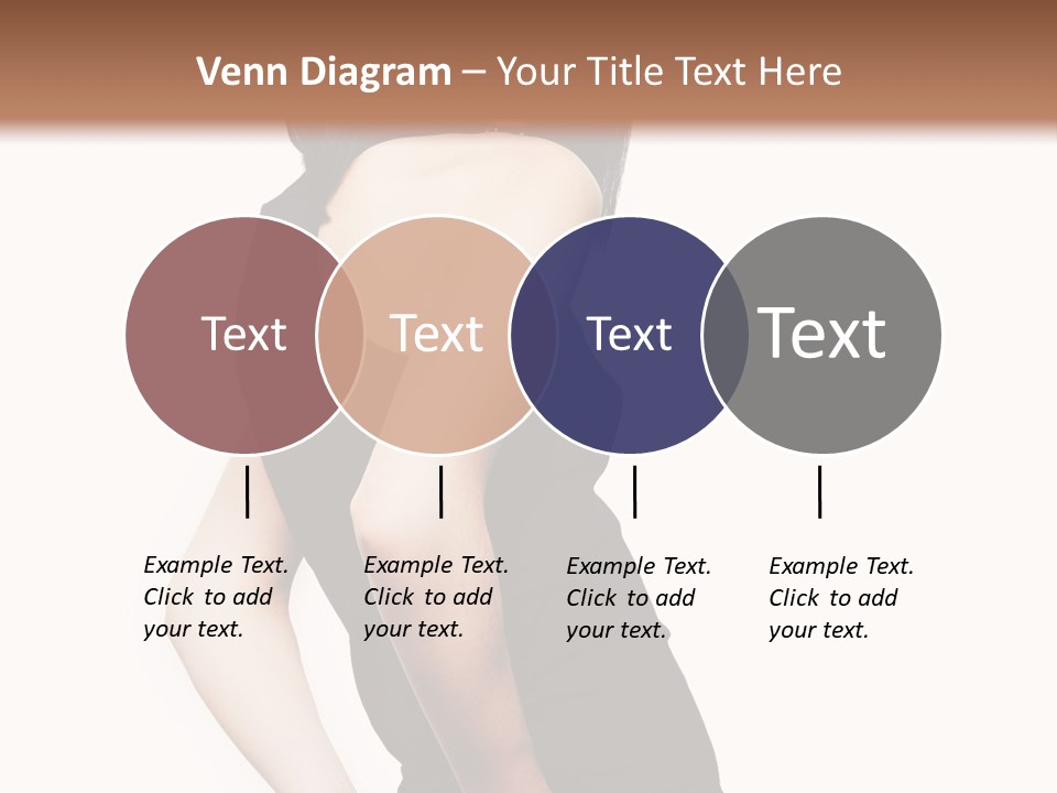 Black Face Makeup PowerPoint Template