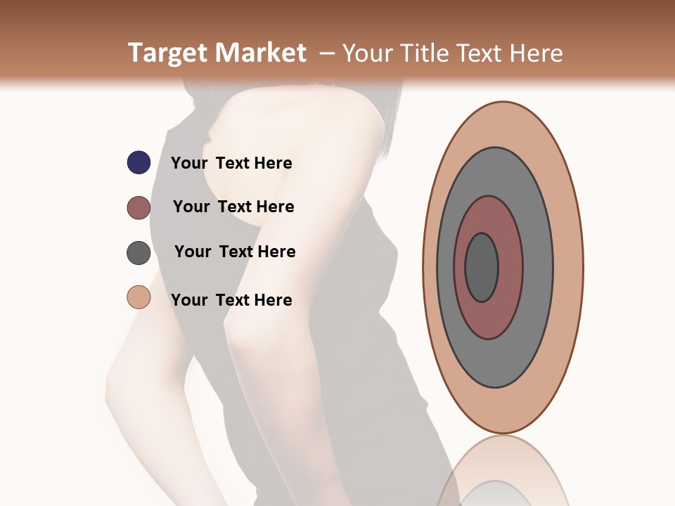 Black Face Makeup PowerPoint Template