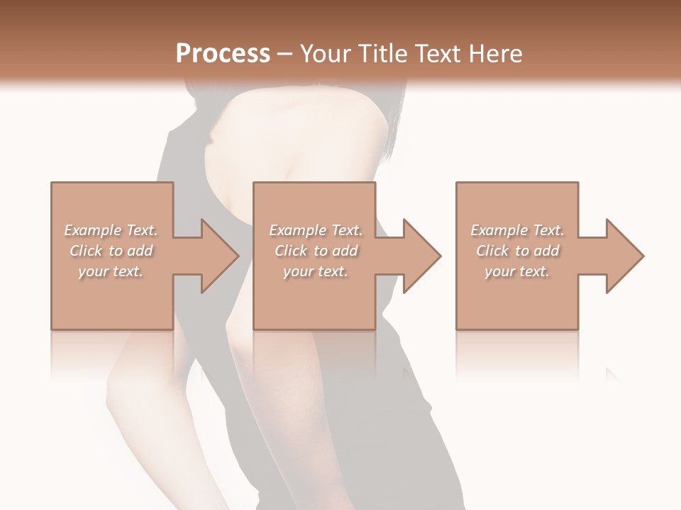 Black Face Makeup PowerPoint Template