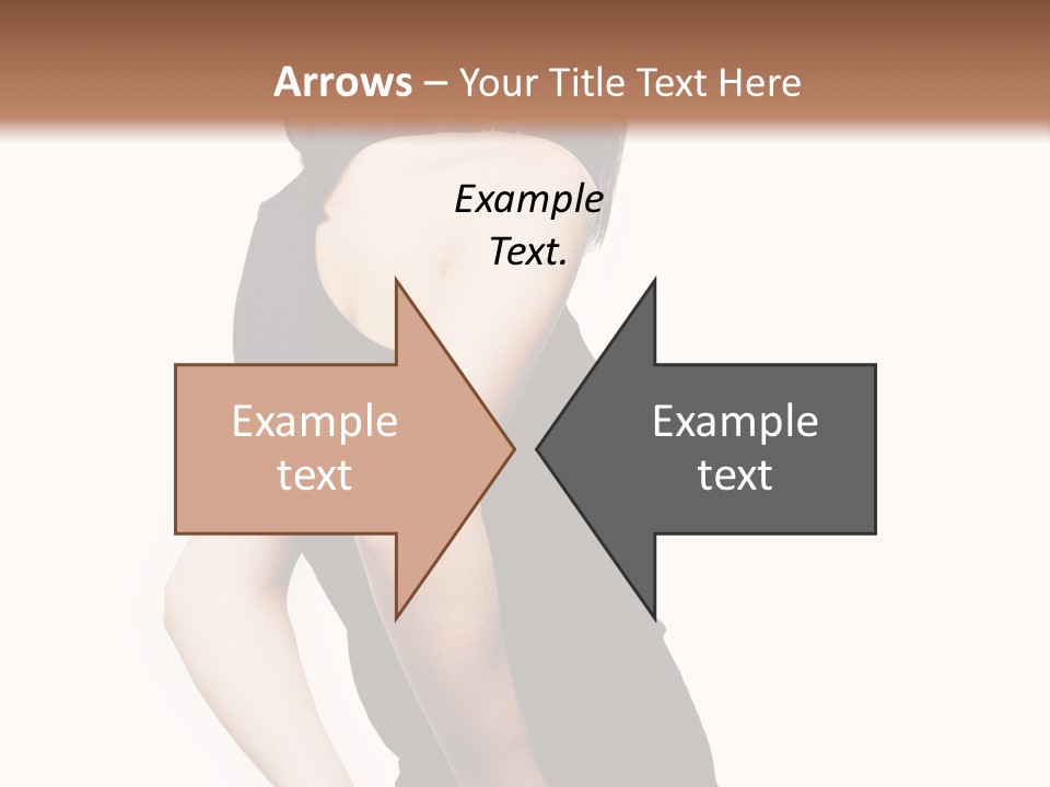 Black Face Makeup PowerPoint Template