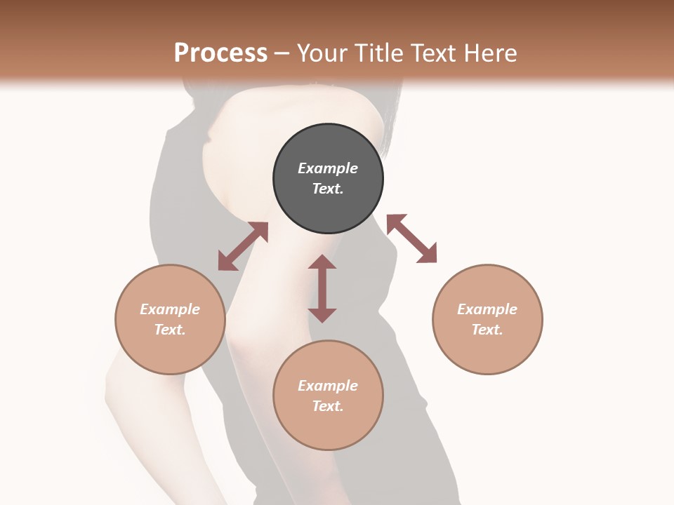 Black Face Makeup PowerPoint Template