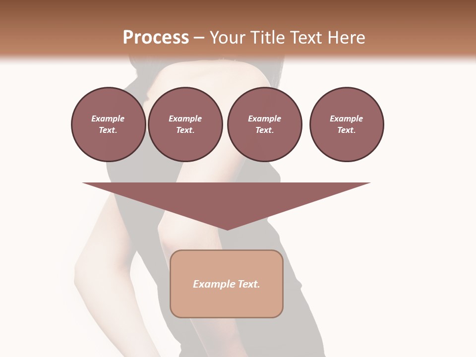Black Face Makeup PowerPoint Template