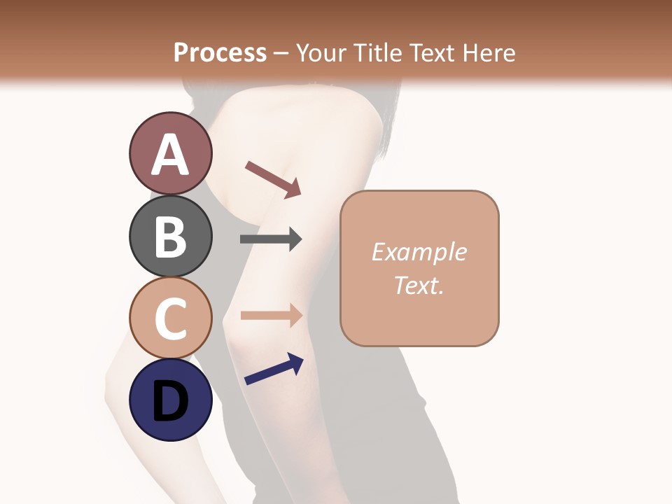 Black Face Makeup PowerPoint Template