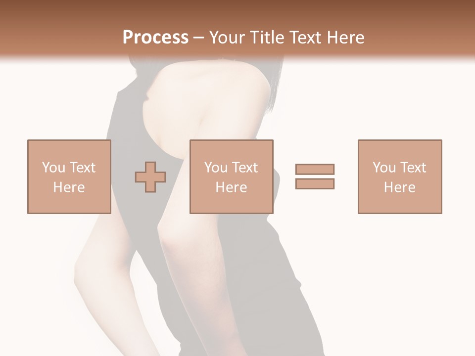 Black Face Makeup PowerPoint Template