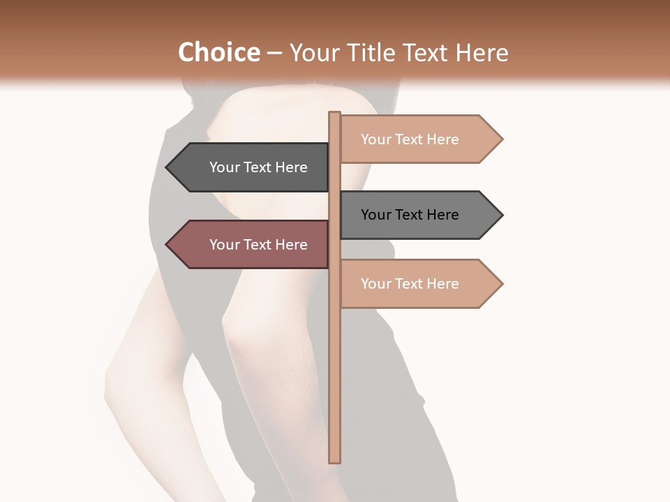 Black Face Makeup PowerPoint Template