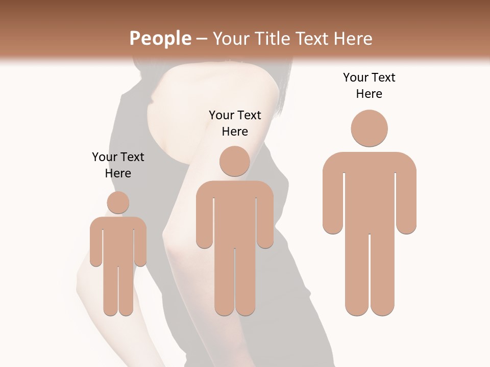 Black Face Makeup PowerPoint Template