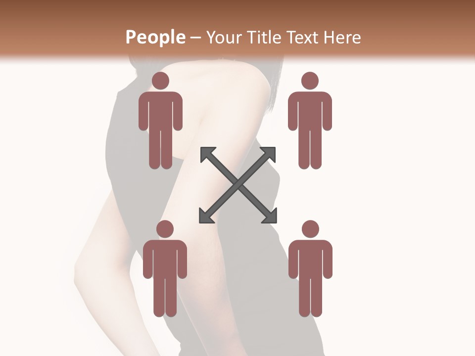 Black Face Makeup PowerPoint Template