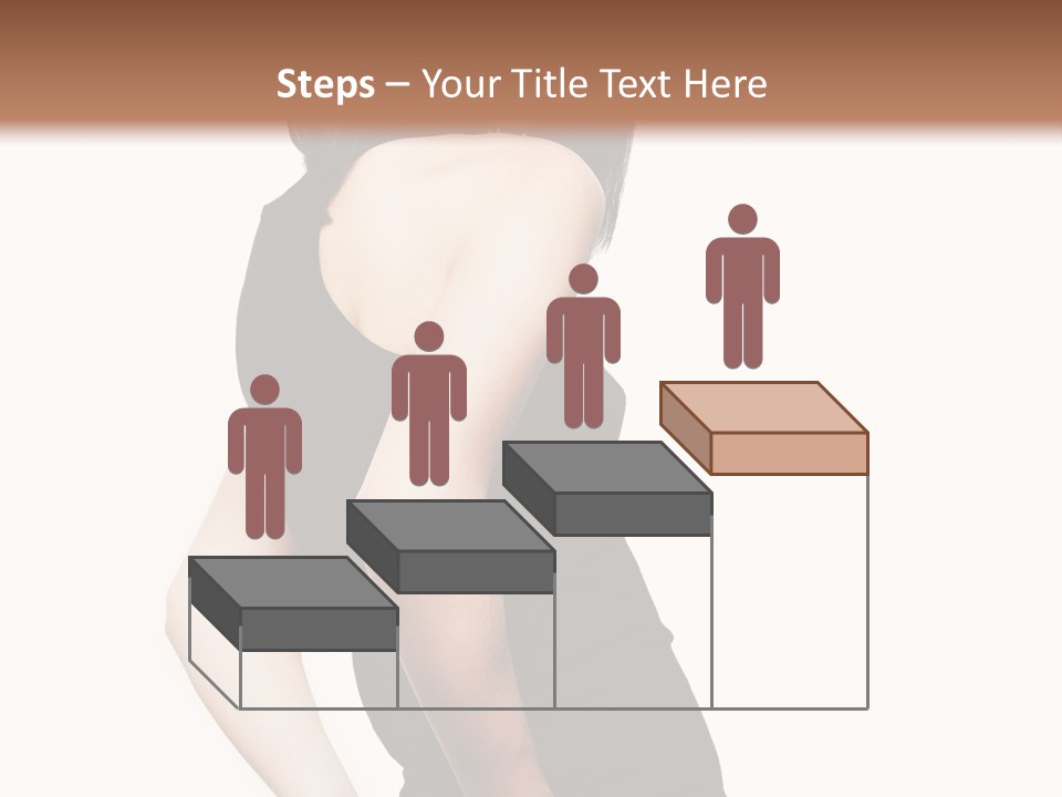 Black Face Makeup PowerPoint Template