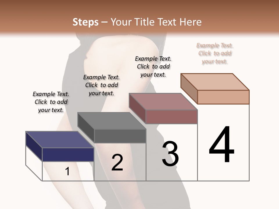 Black Face Makeup PowerPoint Template