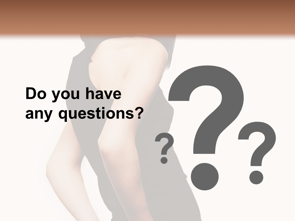 Black Face Makeup PowerPoint Template