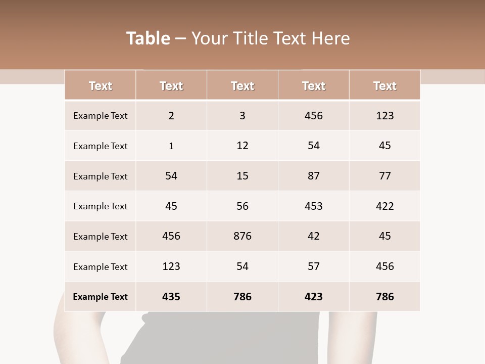Brightly Fresh Background PowerPoint Template