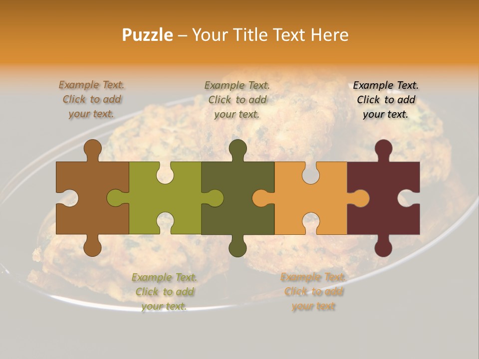 Cuisine Saag Pile PowerPoint Template