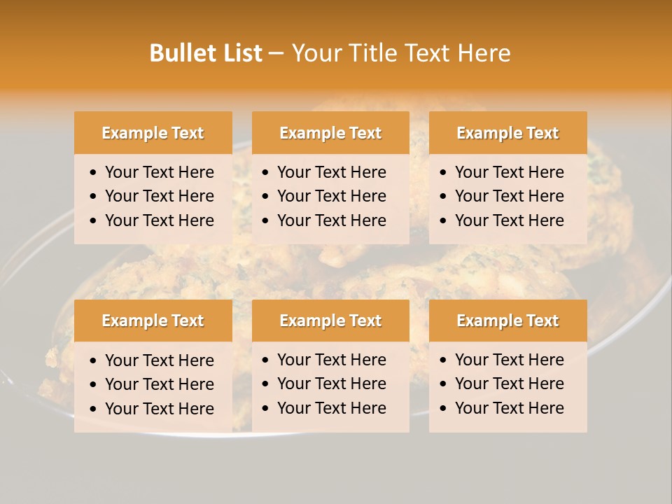 Cuisine Saag Pile PowerPoint Template