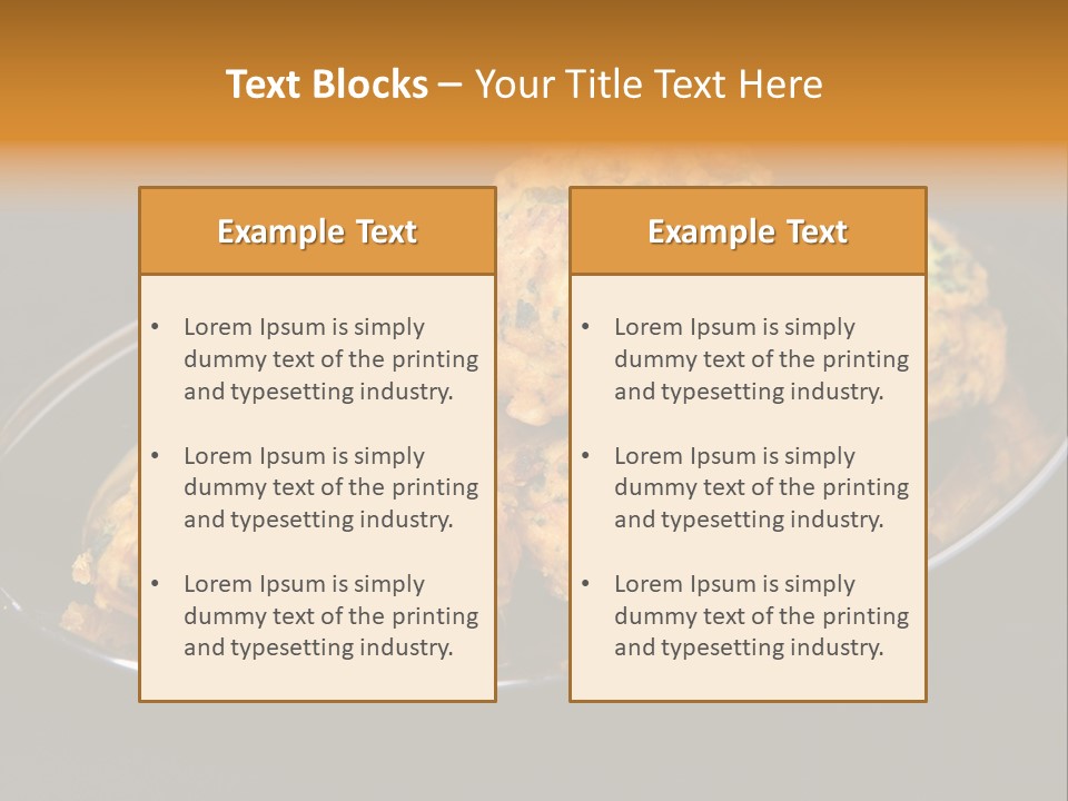 Cuisine Saag Pile PowerPoint Template