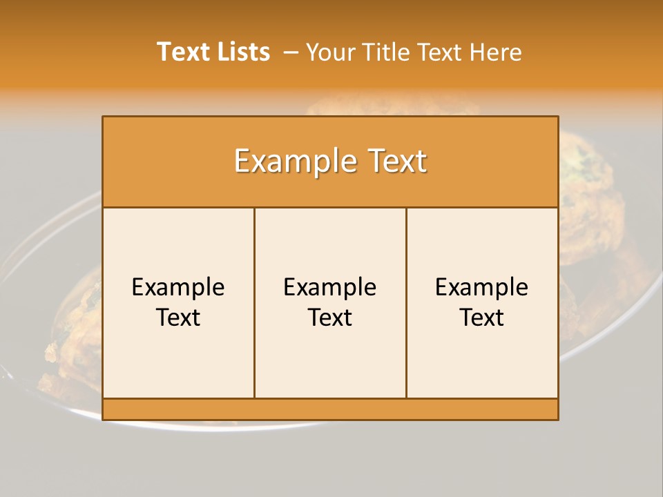 Cuisine Saag Pile PowerPoint Template