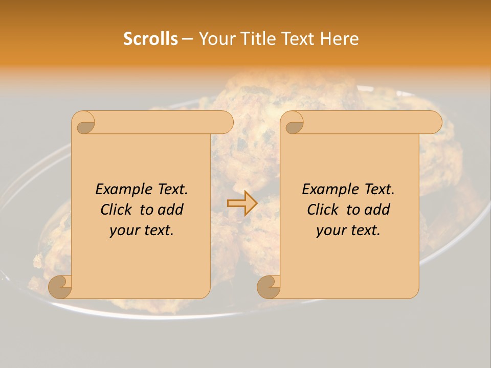 Cuisine Saag Pile PowerPoint Template